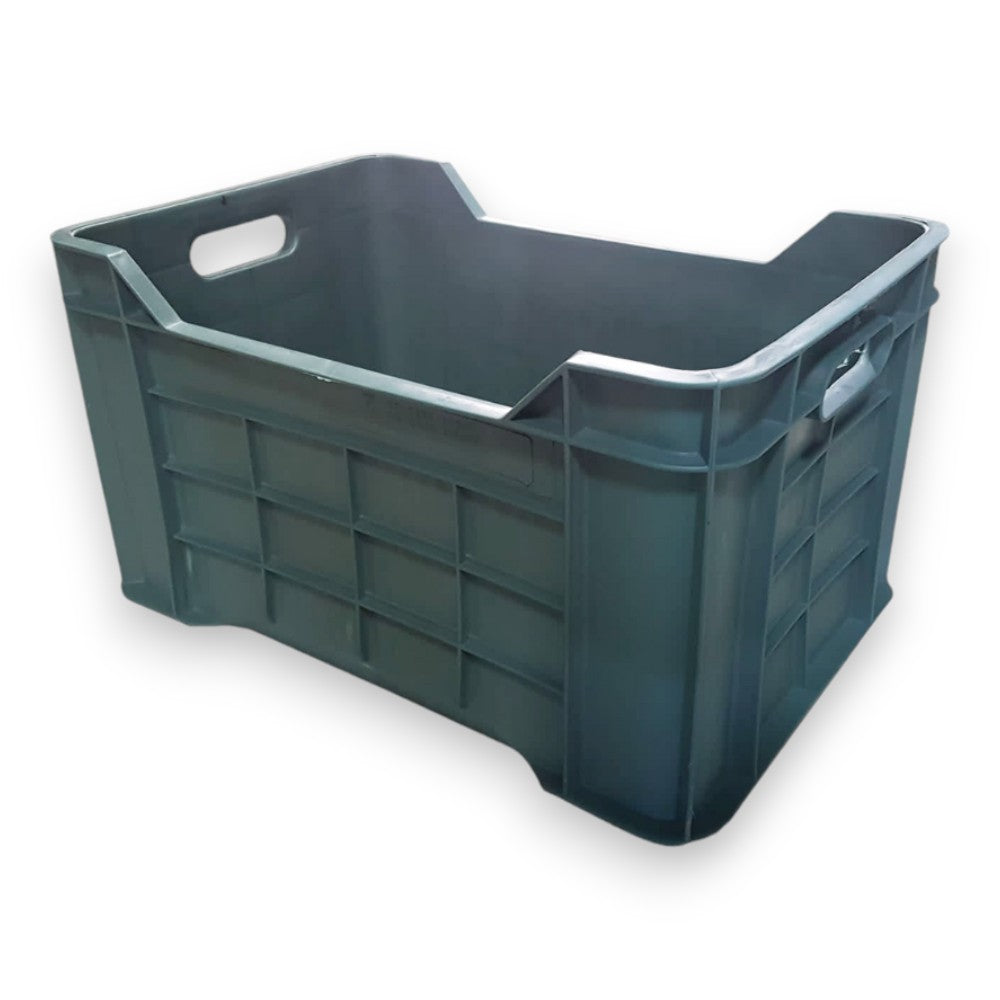 Caisse agricole empilable fermée 40 litres 52x36x30 cm