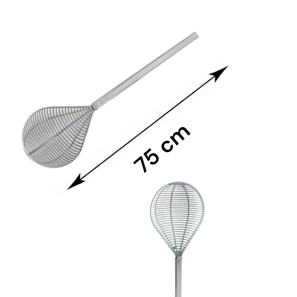 Passe-tomates avec manche en aluminium de 75 cm de long