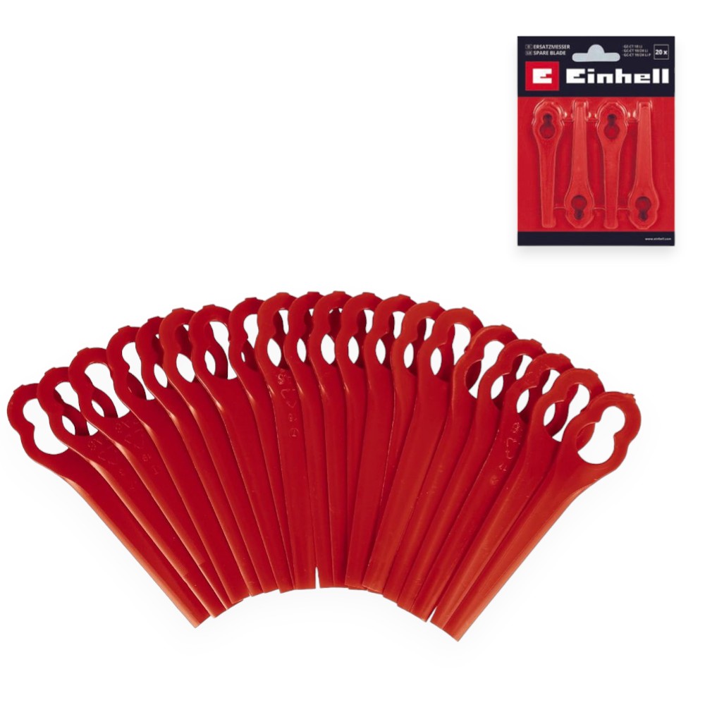 Coupe-bordures de jardin à piles de rechange, 20 pièces