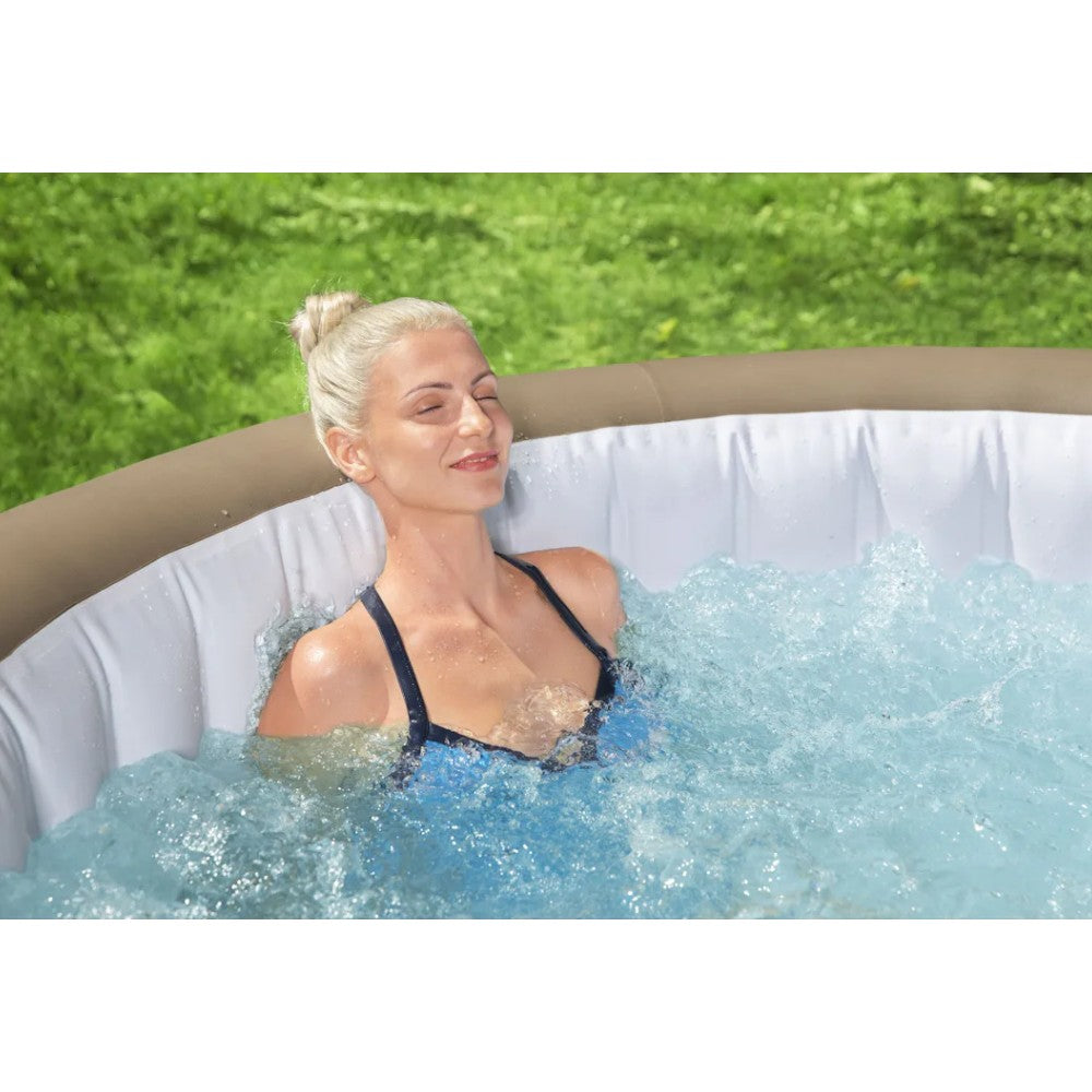 Piscine d'hydromassage Gold SPA 4-6 personnes Ø196xH71 cm Lay-Z Spa Palm Spring BESTWAY 60017