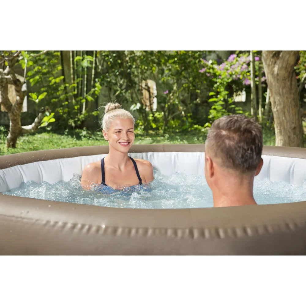 Piscine d'hydromassage Gold SPA 4-6 personnes Ø196xH71 cm Lay-Z Spa Palm Spring BESTWAY 60017