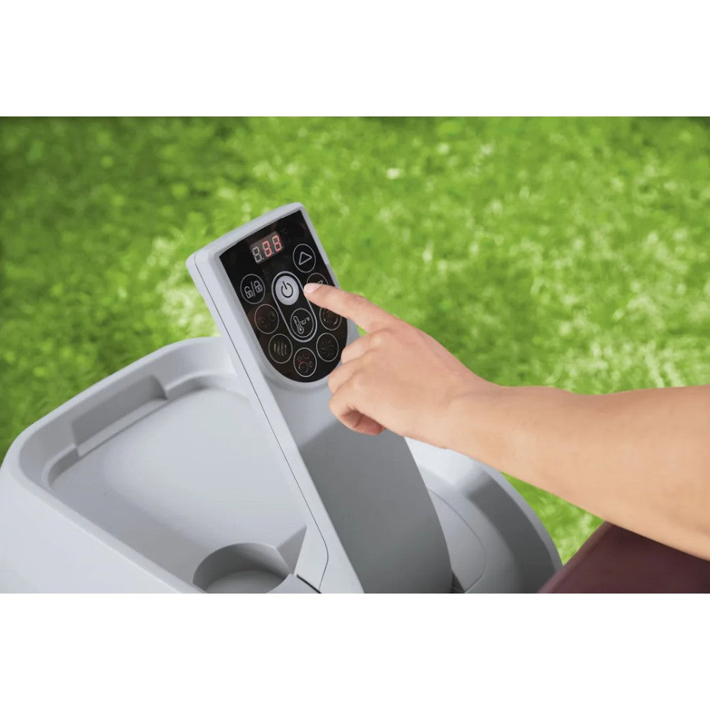 Piscine SPA d'hydromassage en acajou 5-7 personnes avec télécommande via APP Lay-Z Spa Maldives Hydrojet Pro BESTWAY 60033