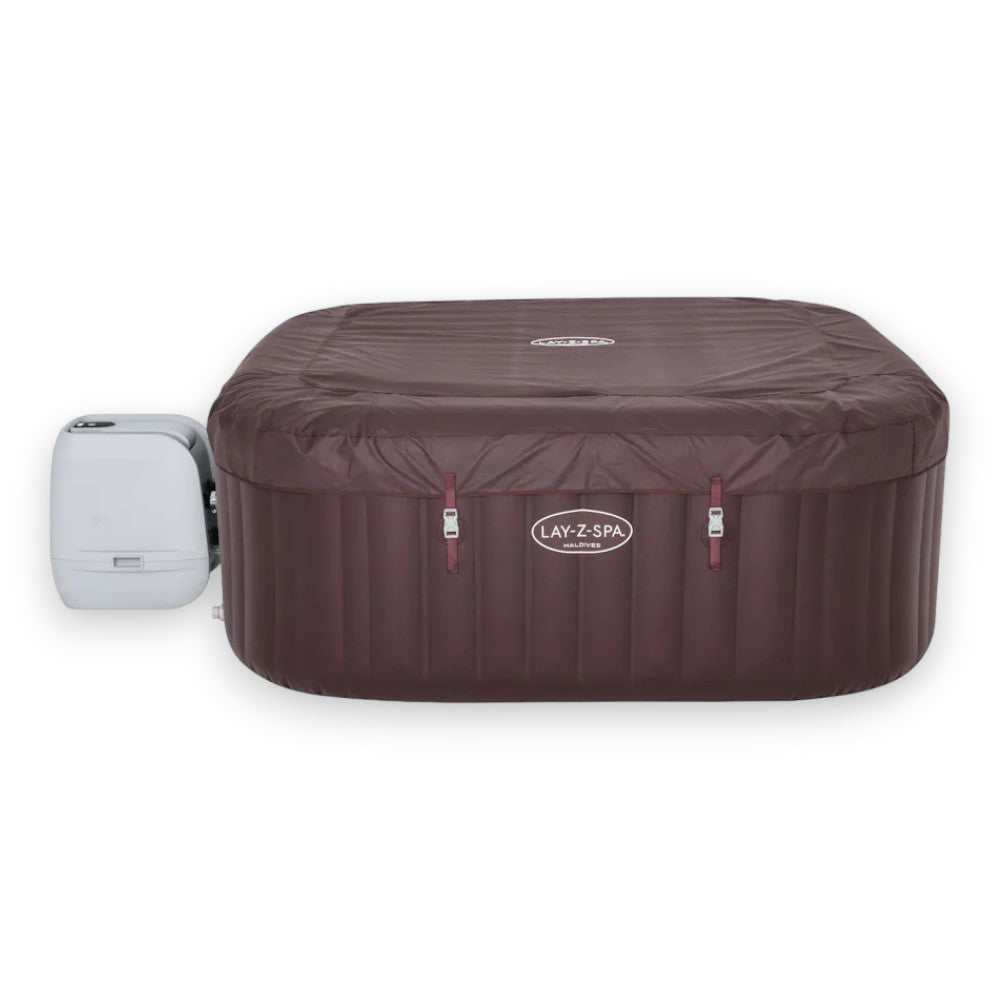 Piscine SPA d'hydromassage en acajou 5-7 personnes avec télécommande via APP Lay-Z Spa Maldives Hydrojet Pro BESTWAY 60033