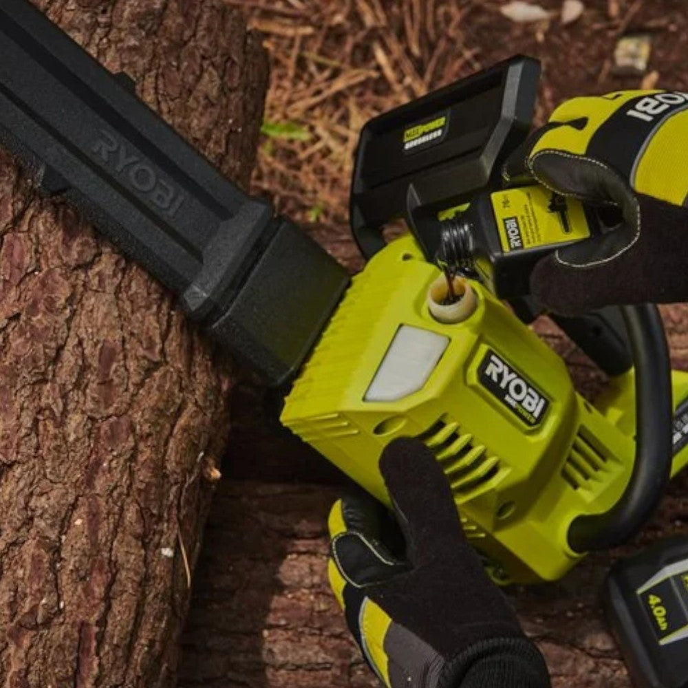 Elettrosega a batteria 36V con barra 30 cm e impugnatura extra grip Max Power