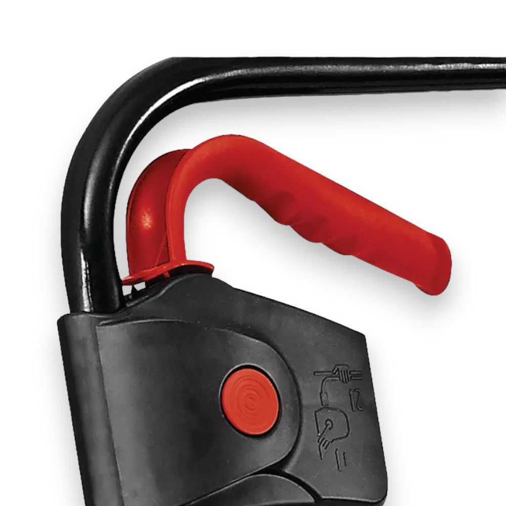 Bineuse électrique 750W avec 4 couteaux et cutter de 30 cm pour jardin