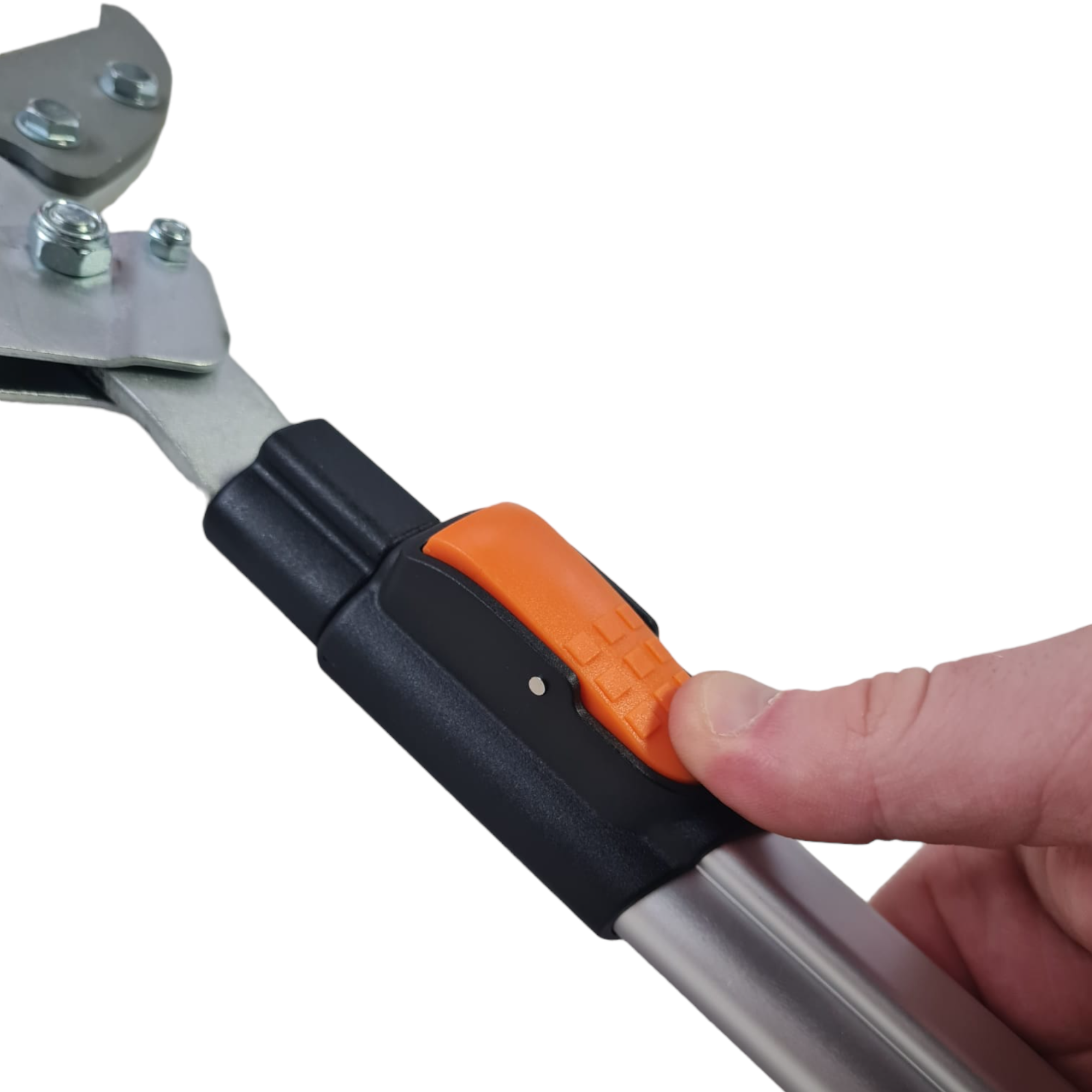 <transcy>Élagueur télescopique en aluminium avec lame en téflon Brixo Telescopic Alu line articulé</transcy>