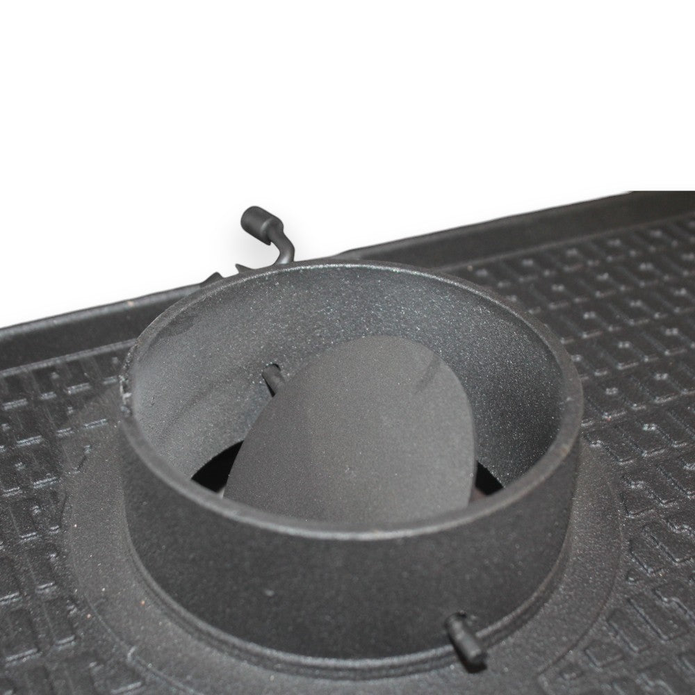 Poêle à bois avec four Structure en acier 11,3 kW Kalorosa