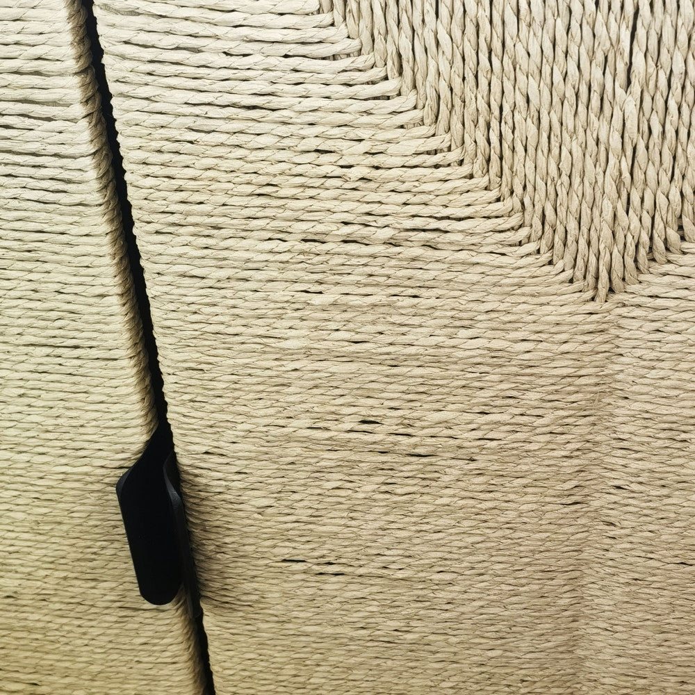 Mobiletto in legno con due ante design moderno per soggiorno e camera da letto