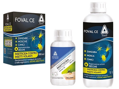Insecticide concentré en flacon contre les mouches, les moustiques et les fourmis Kollant Foval Adama
