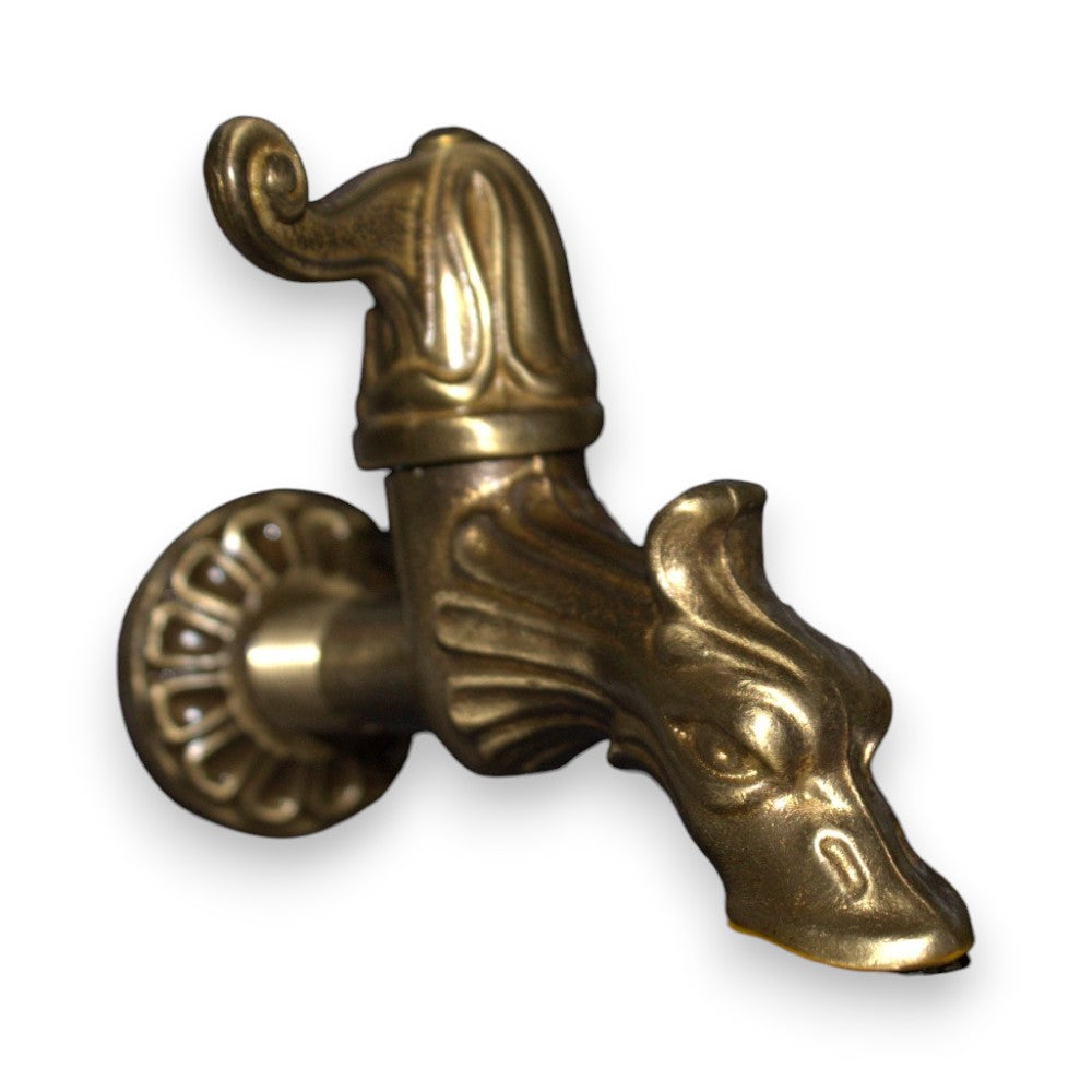Robinet en laiton pour fontaines murales, raccord demi-pouce avec adaptateur trois-quarts Dragons