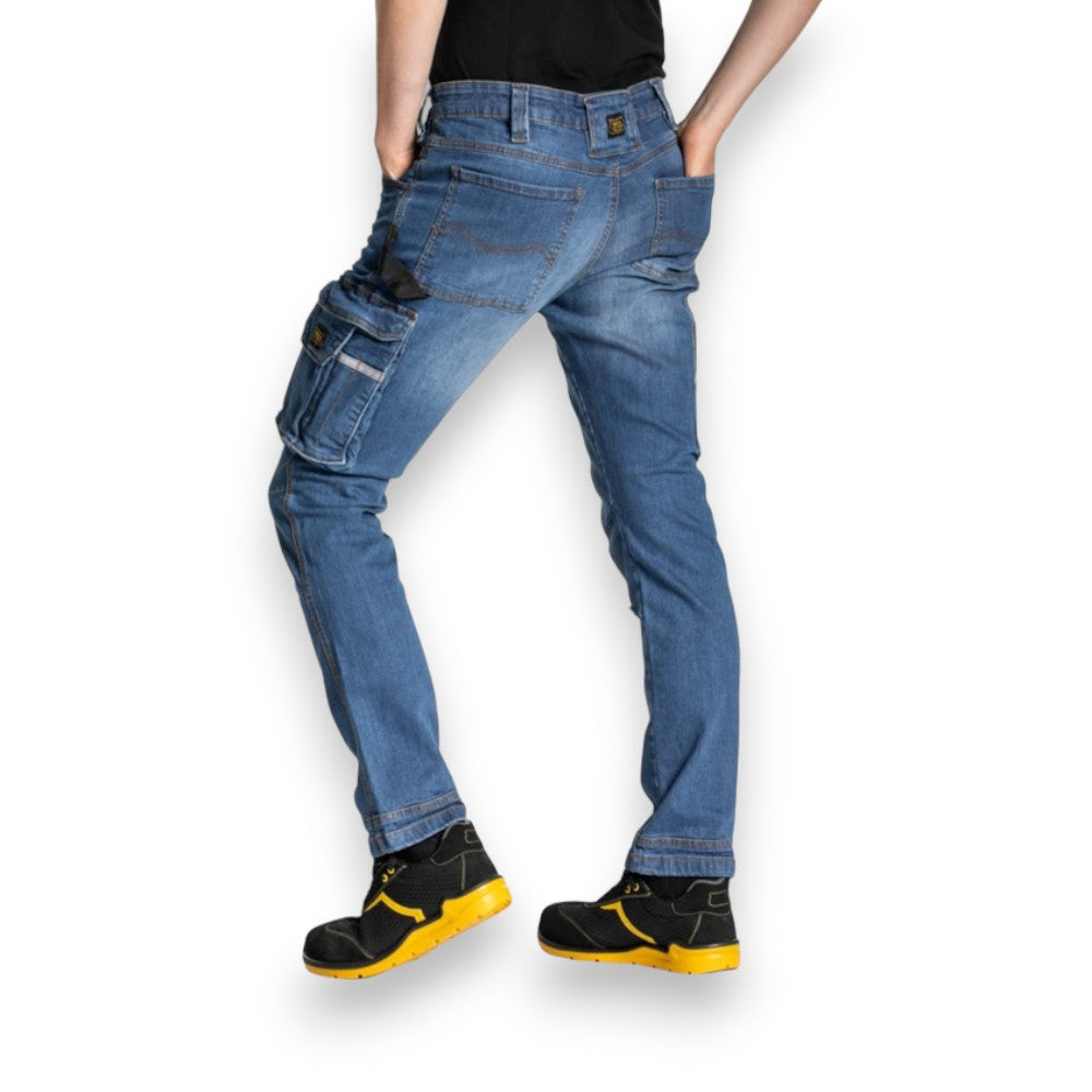 Jean de travail en coton avec 7 poches