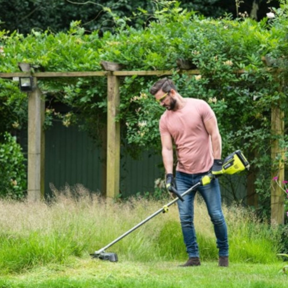 Kit 2in1 decespugliatore e sega asta potatura a batteria litio 36V