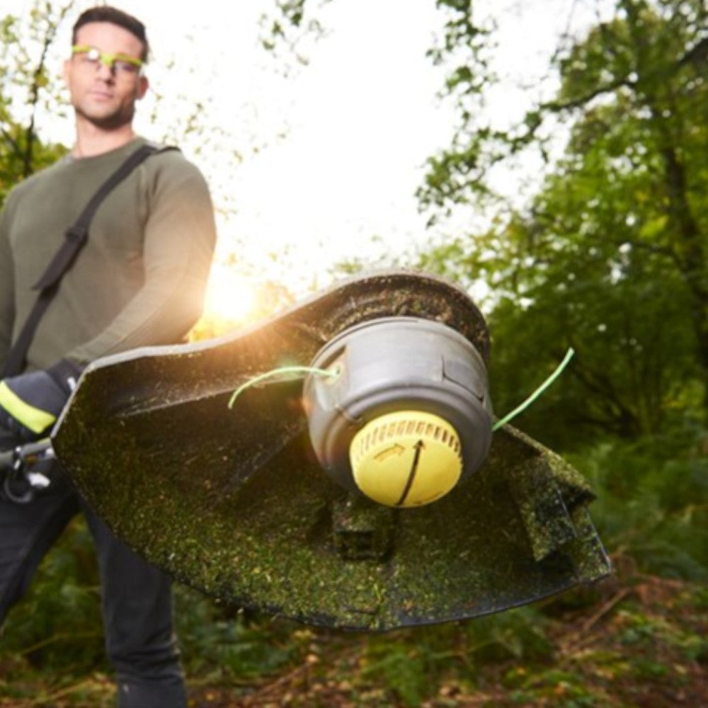 Kit 2in1 decespugliatore e sega asta potatura a batteria litio 36V