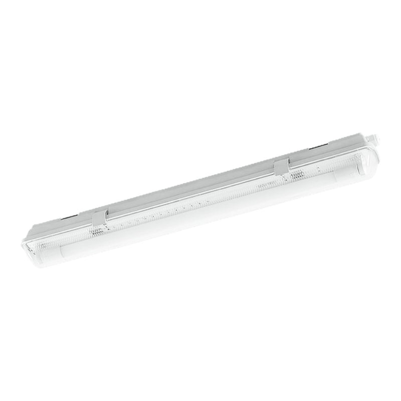 Plafoniera stagne LED per soffitto 1 tubo basso consumo Suprema Round