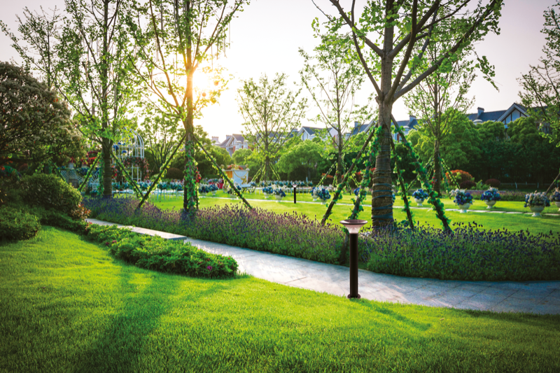 Feu de signalisation LED en aluminium avec charge solaire et allumage automatique 2W Sunny 