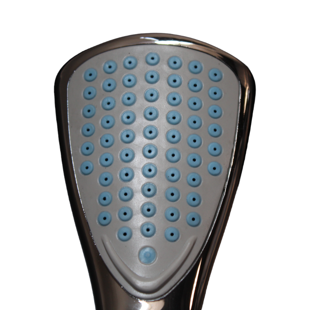 Saliscendi con doccino portasapone e soffione doccia Brixo Amazon Cromo