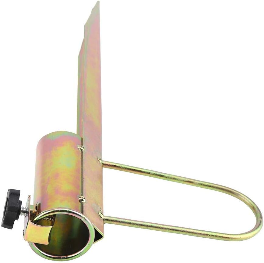 Picchetto puntale in ferro zincato tondo 42 mm per ombrellone da spiaggia a palo centrale