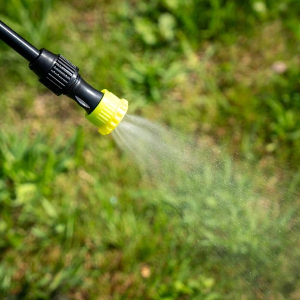 Pompe de pulvérisation à dos de 12 litres avec batterie au lithium amovible de 4 Ah avec lance en acier inoxydable et en laiton