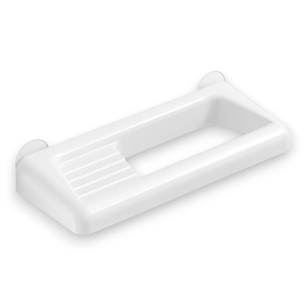 Porte-savon porte-serviettes en résine thermoplastique pour salle de bain