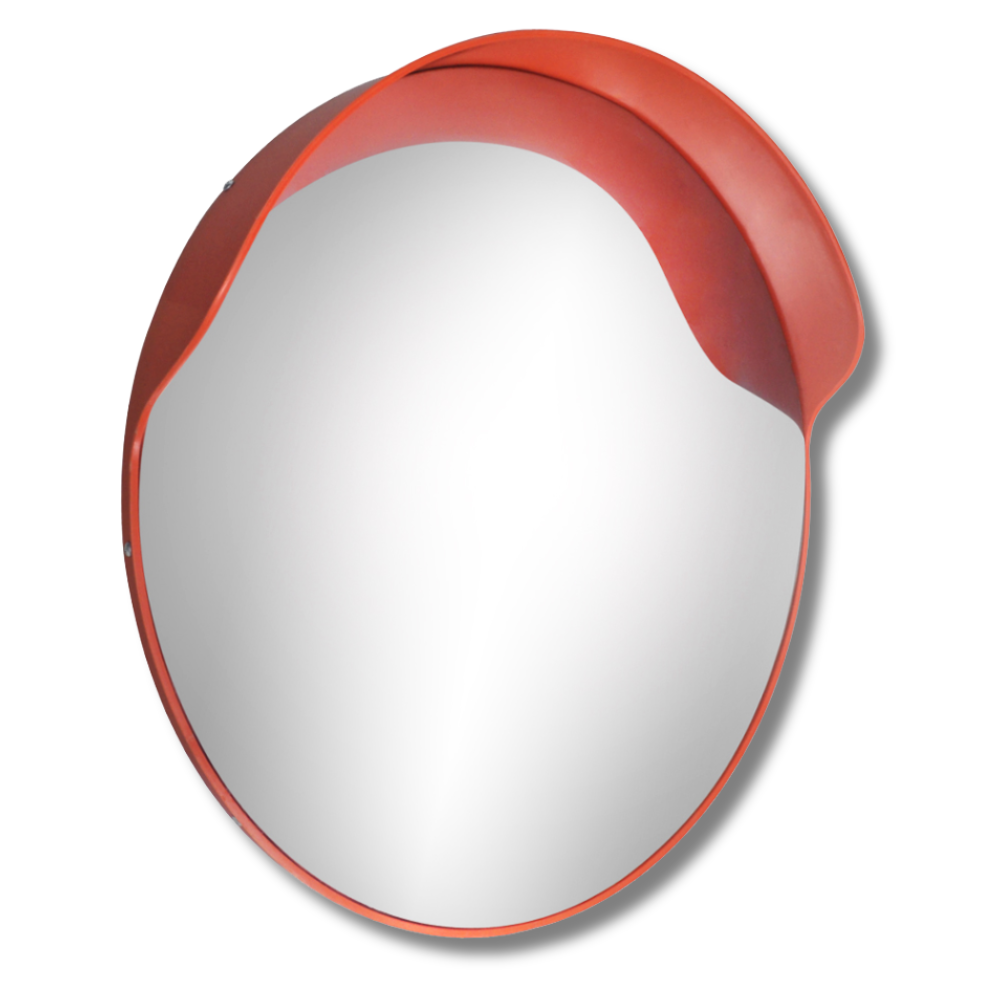 miroir de rue avec visière étoile idéale ø 60 cm