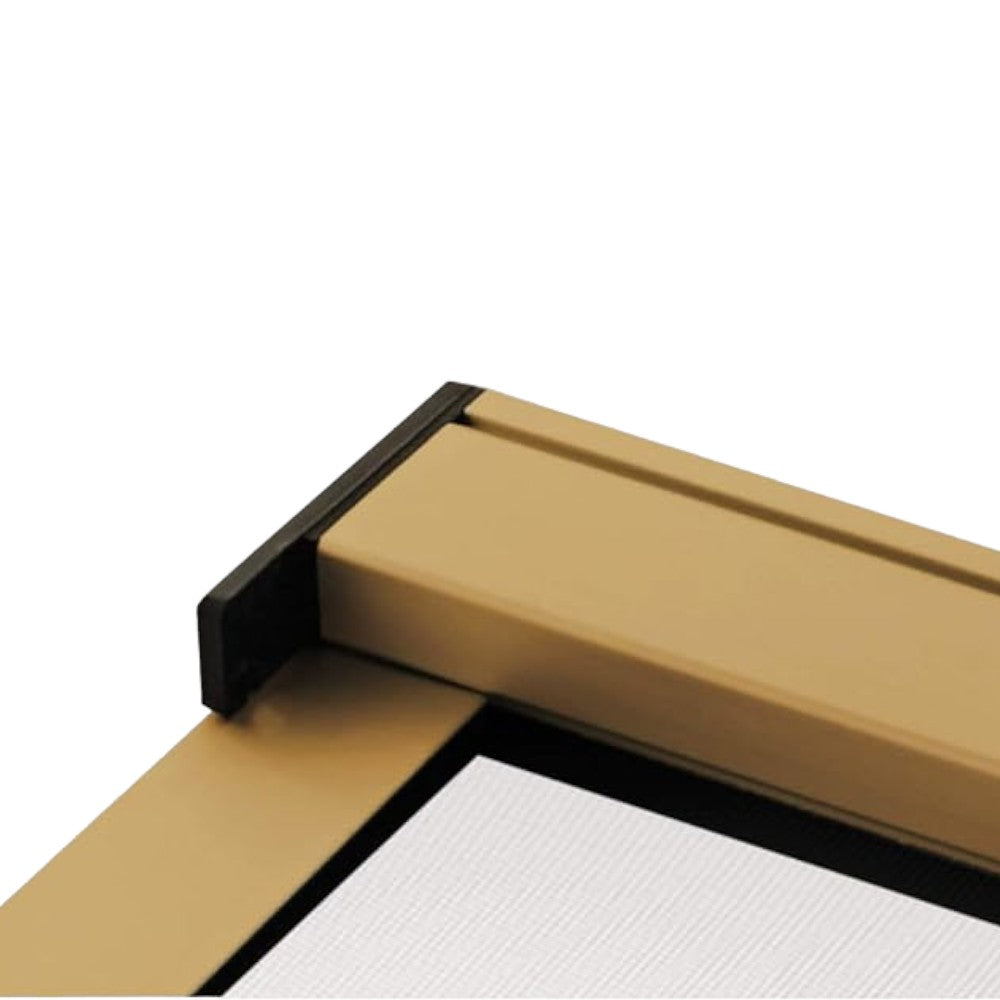 Moustiquaire à enroulement horizontal 150x250h cm avec profilés en aluminium pour portes et fenêtres