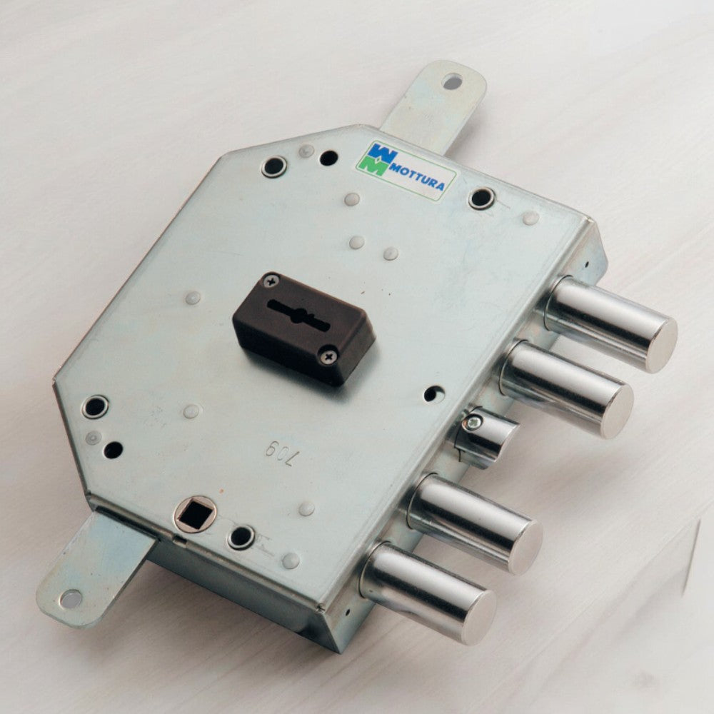 Serrure pour portes blindées avec 3 clés à double panneton