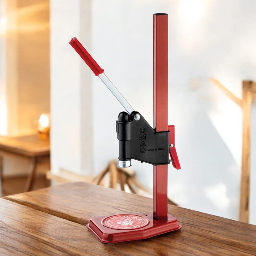 Capsuleuse à colonne à levier en acier pour capsules et bouteilles 