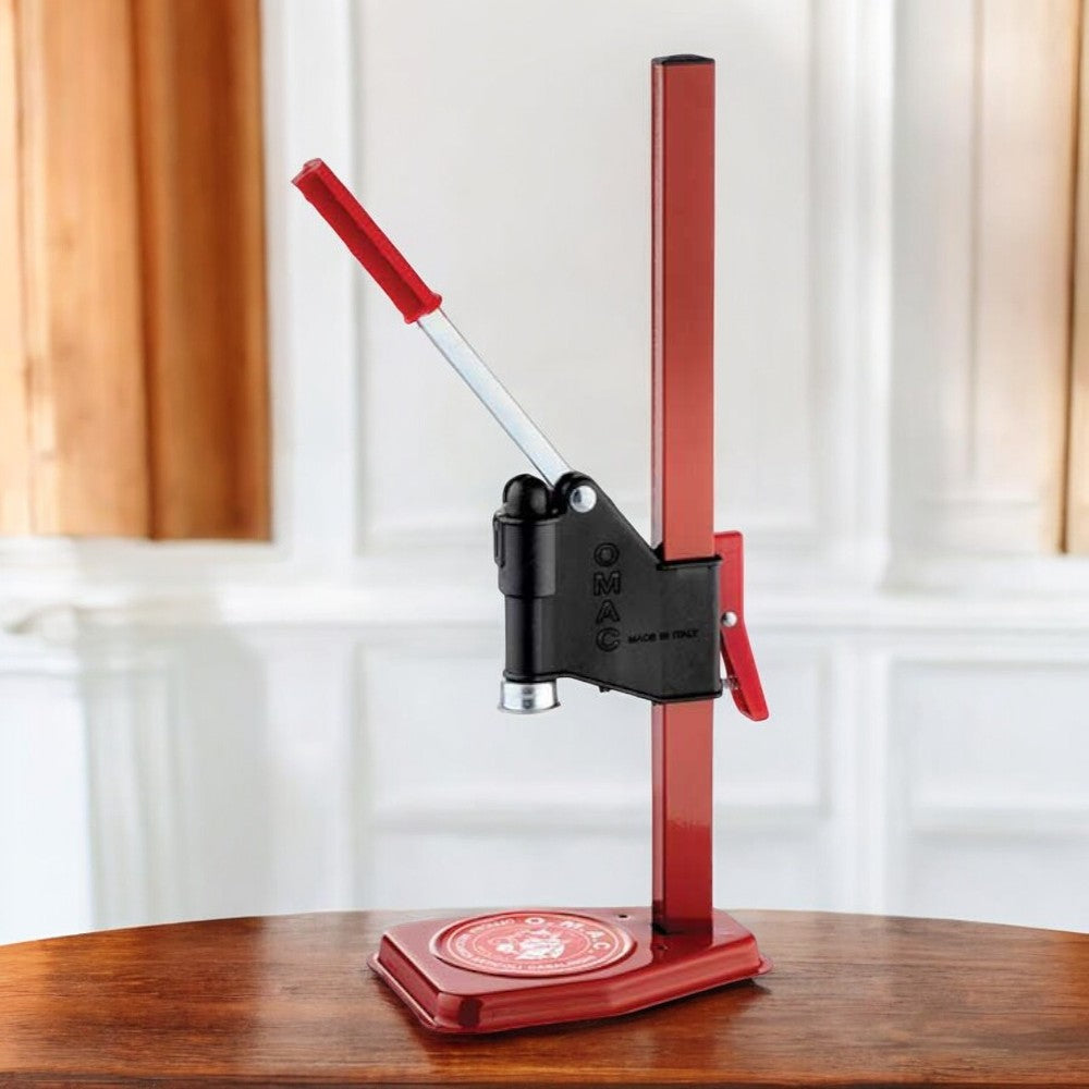 Capsuleuse à colonne à levier en acier pour capsules et bouteilles 