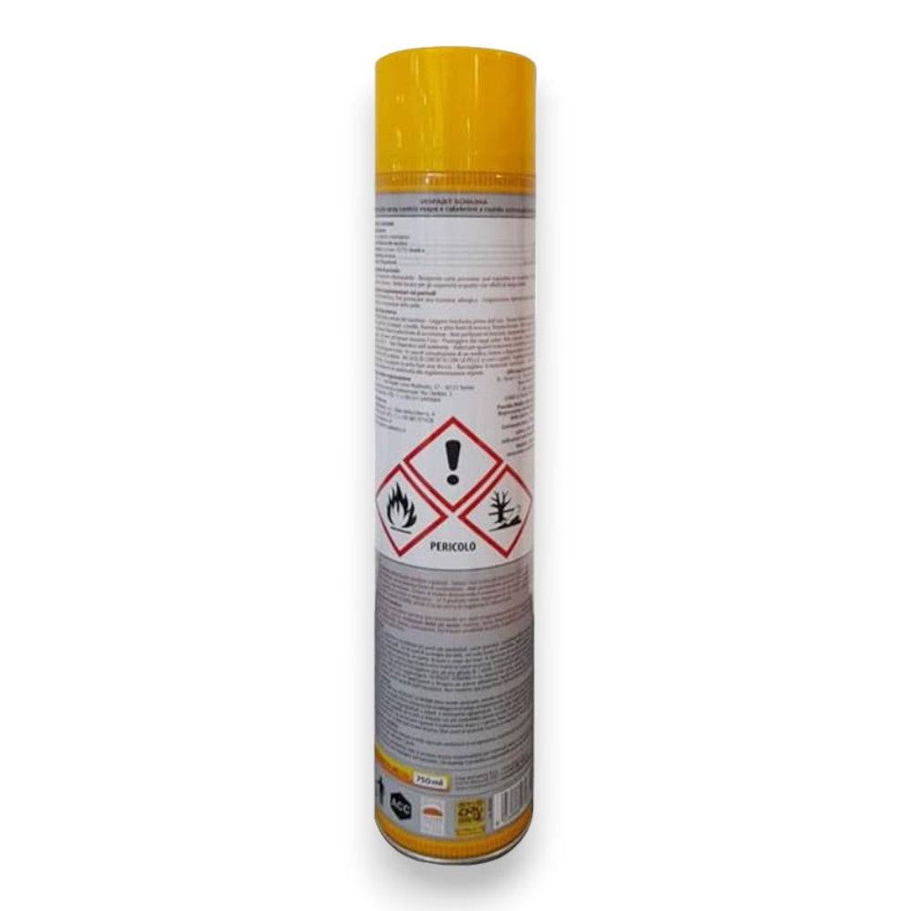 Insetticida schiumogeno spray per vespe e calabroni 750 ml