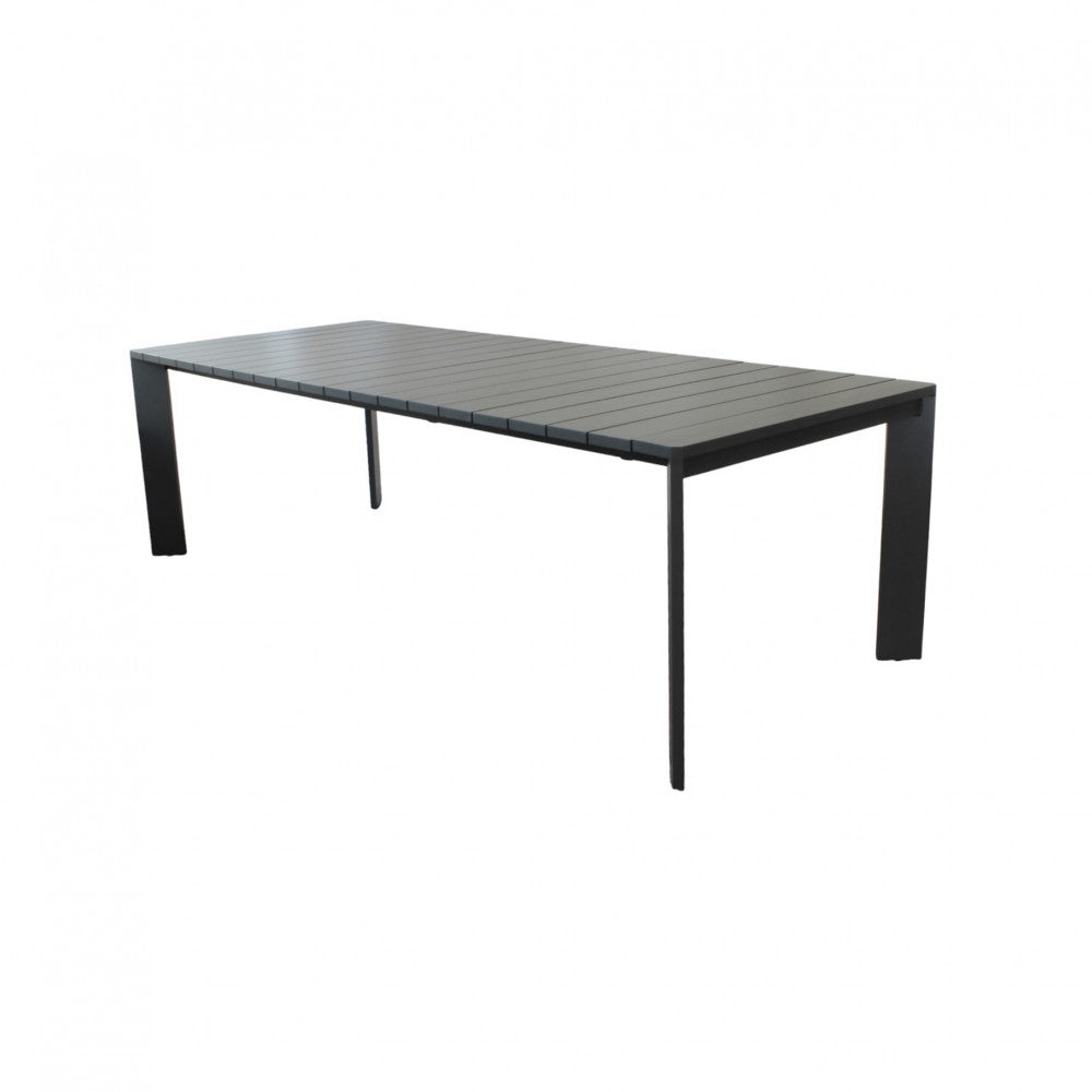 Tavolo allungabile con struttura in alluminio 200/250x100xH75 cm Brollin