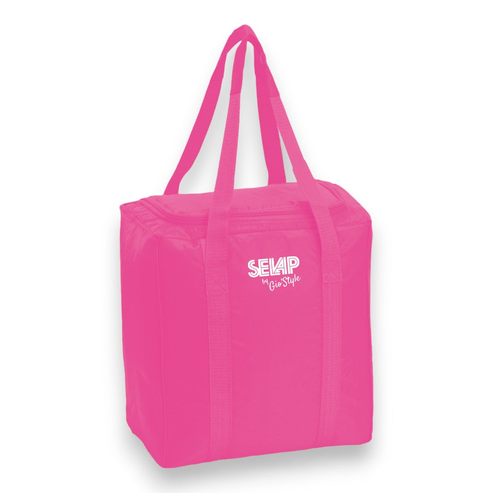 Sacs thermiques verticaux Selap, légers et pliables avec zip 32,5x21x34,5 cm 