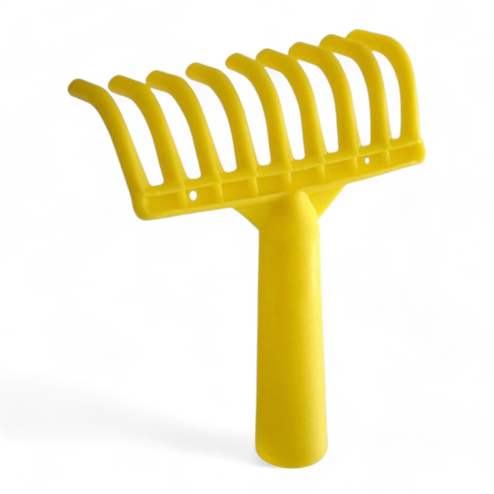Râteau à olives avec 9 dents en polypropylène