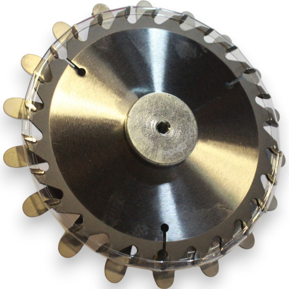 Spollonatore per decespugliatore diametro 150 mm accessorio ideale per taglio polloni alberi dimensioni compatte