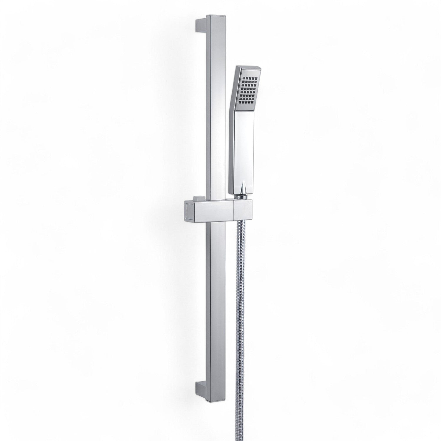 Saliscendi doccia in acciaio INOX doccetta 1 getto con flessibile antitorsione Trendy 02