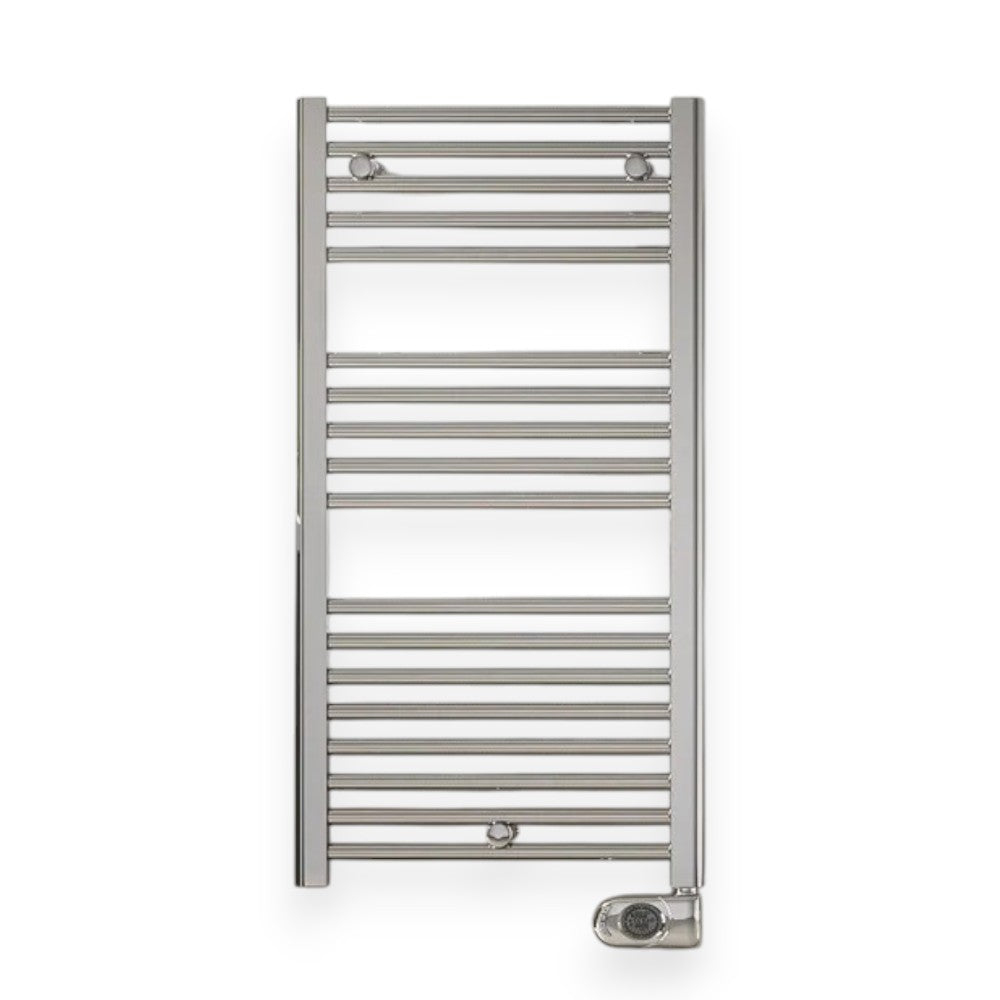 Termoarredo elettrico in acciaio al carbonio con temperatura max 90° Cortina Evo