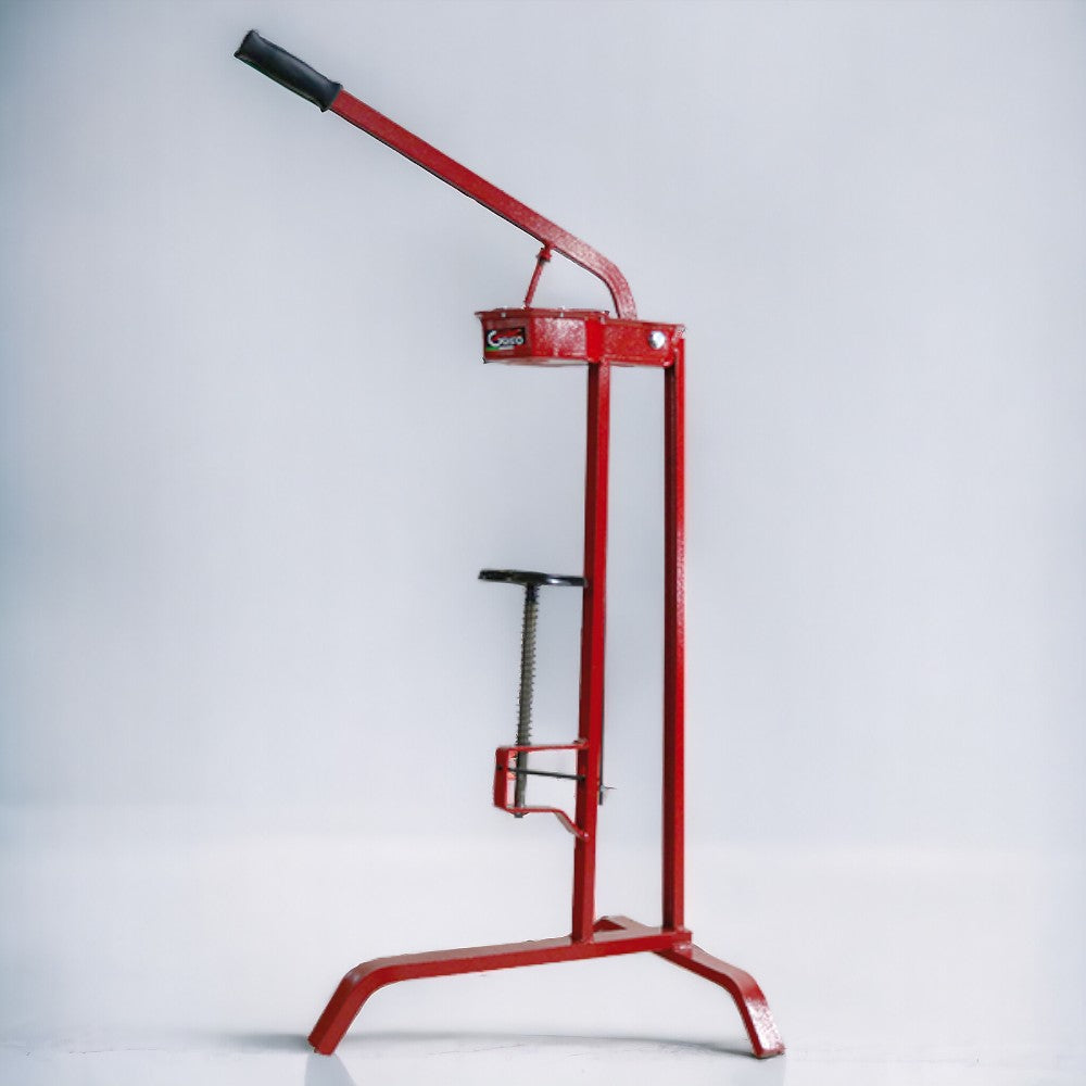 Capsuleuse de bouteilles avec mâchoires en laiton sur support pour bouchons en liège adaptée à plusieurs bouteilles