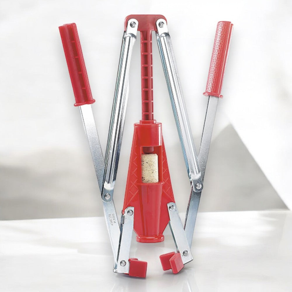 Tappatrice a due leve per tappi in sughero bottiglie con diametro 2.6 cm