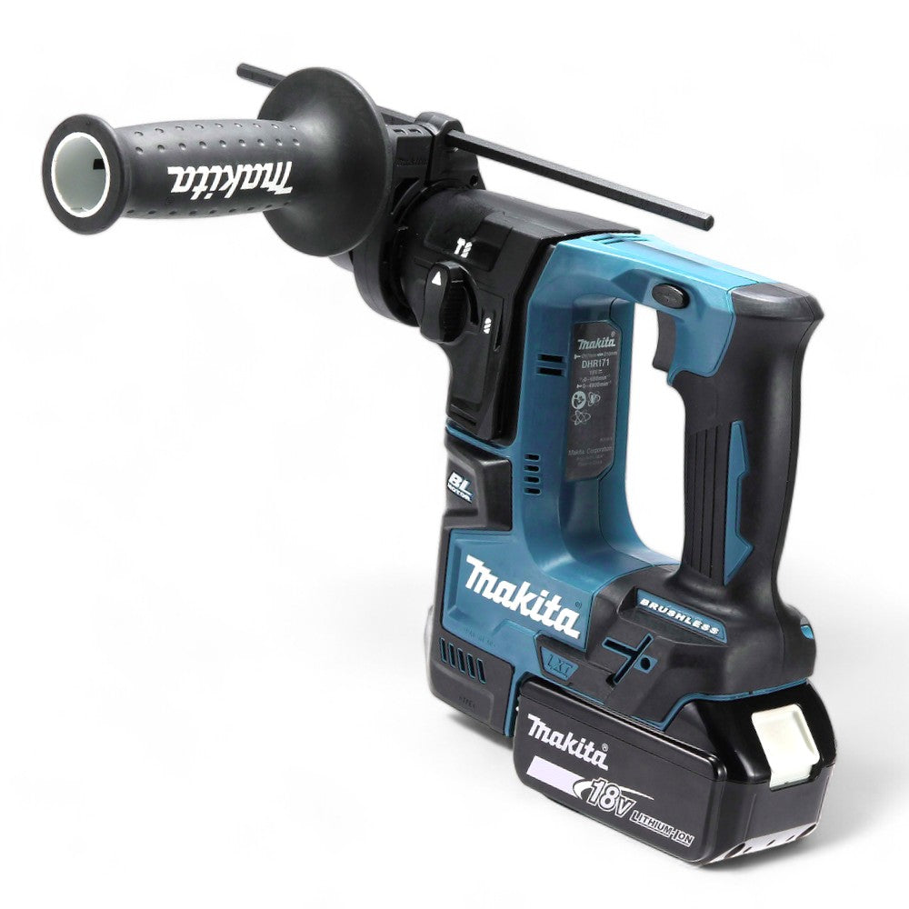 Perceuse à percussion sans fil LXT sds-plus BL DHR171RTJ Makita 18v 5.0ah professionnel