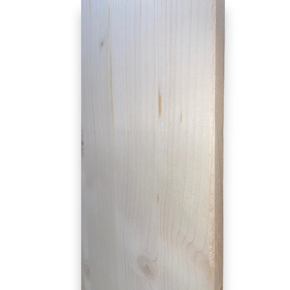 Planche en bois de sapin lamellé 1,8x20x80 cm