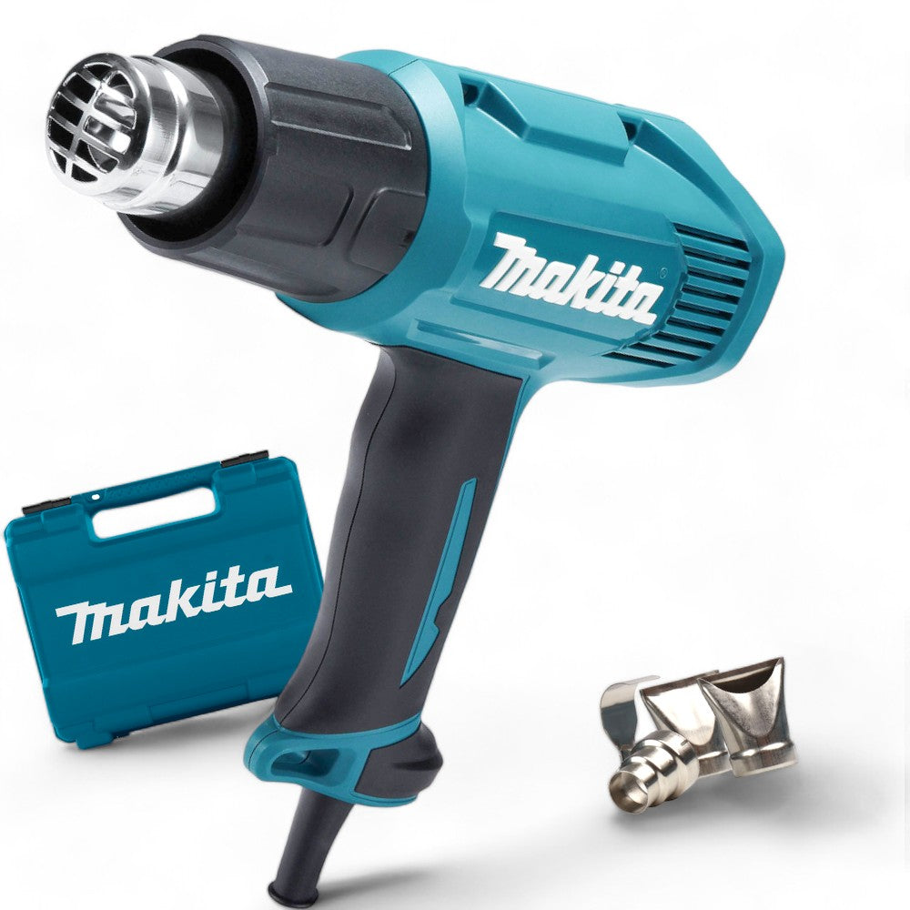 Pistolet thermique pistolet thermique 1 600 W 500 degrés Makita avec accessoires et étui