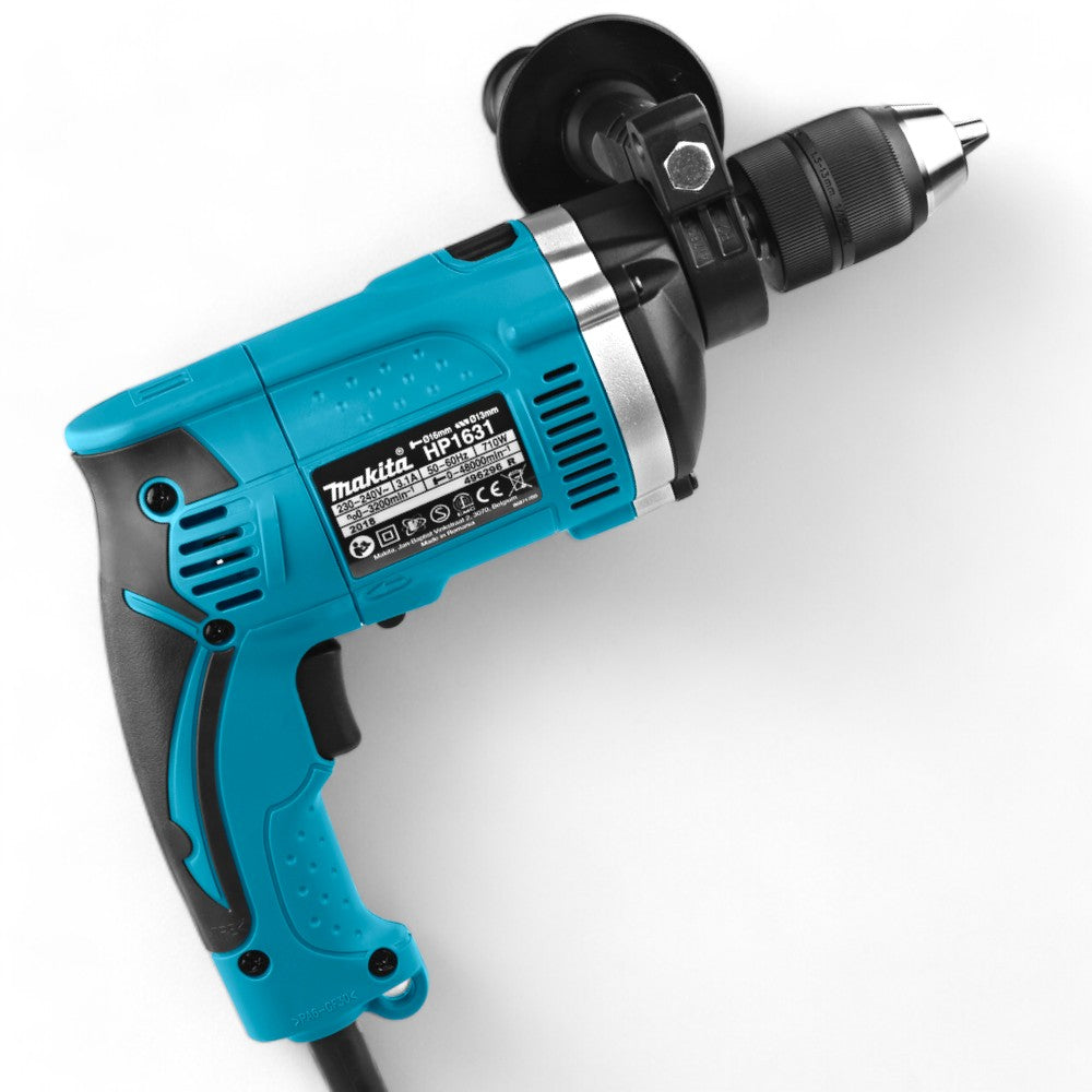 Trapano avvitatore con percussione autoserrante HP1631 Makita 710 watt