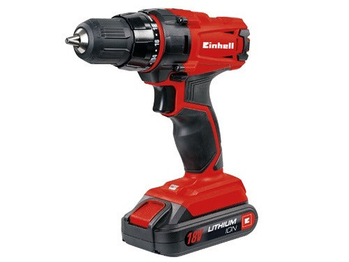 Perceuse-visseuse sans fil réversible EINHELL 18V 1,5Ah avec éclairage LED intégré TC-CD 18-2LI 