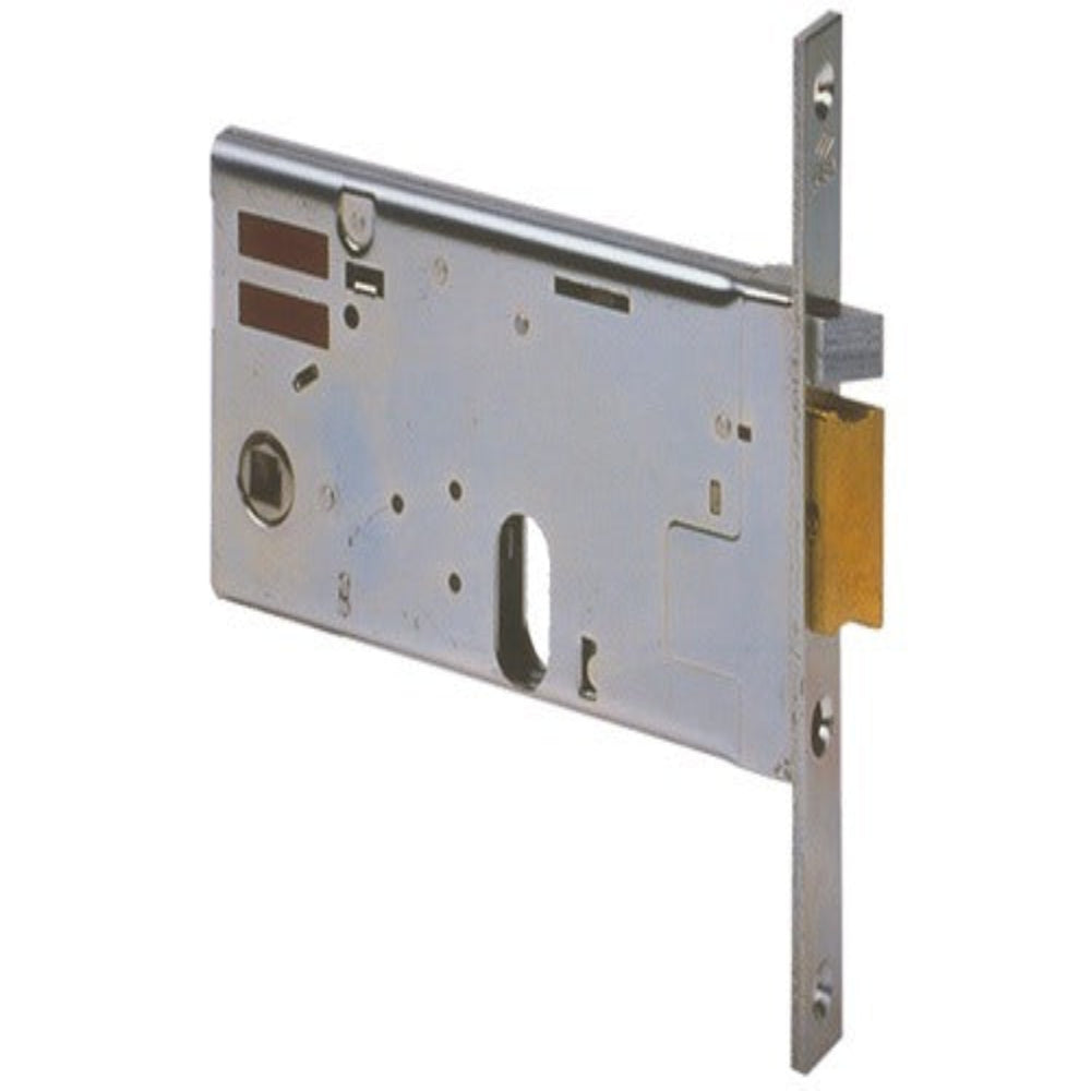Serrure électrique à mortaiser avec entrée de 70 mm avec poignée carrée et pêne réversible CISA ART. 14450 