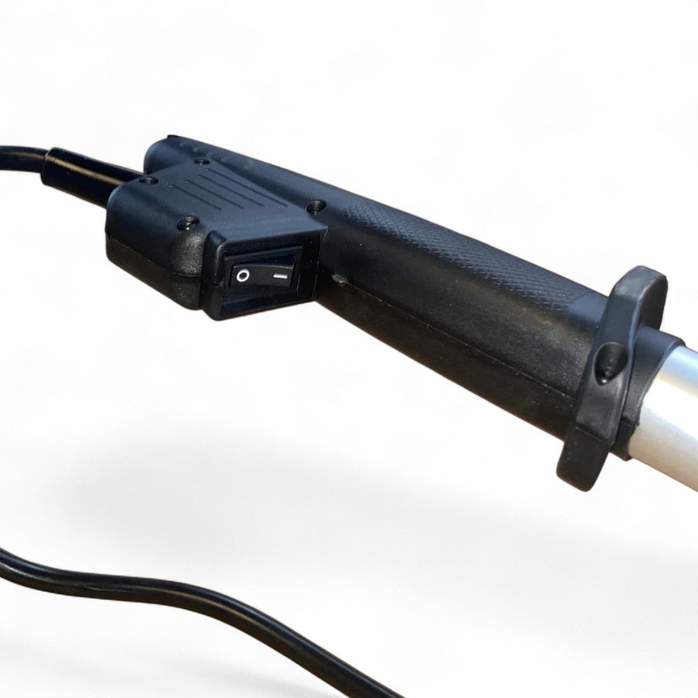 Batteur à olives électrique avec manche télescopique en aluminium 140W