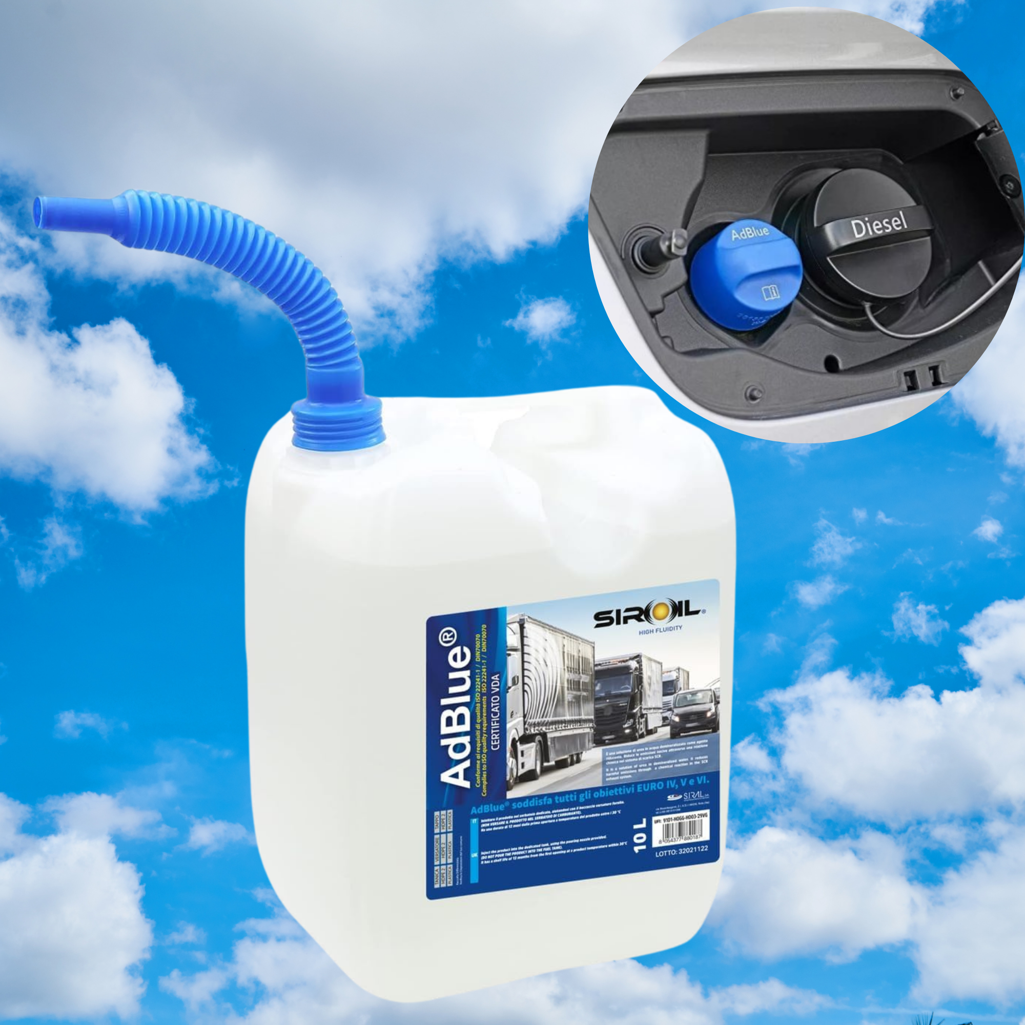 additif 'ad-blue' 10 lt
