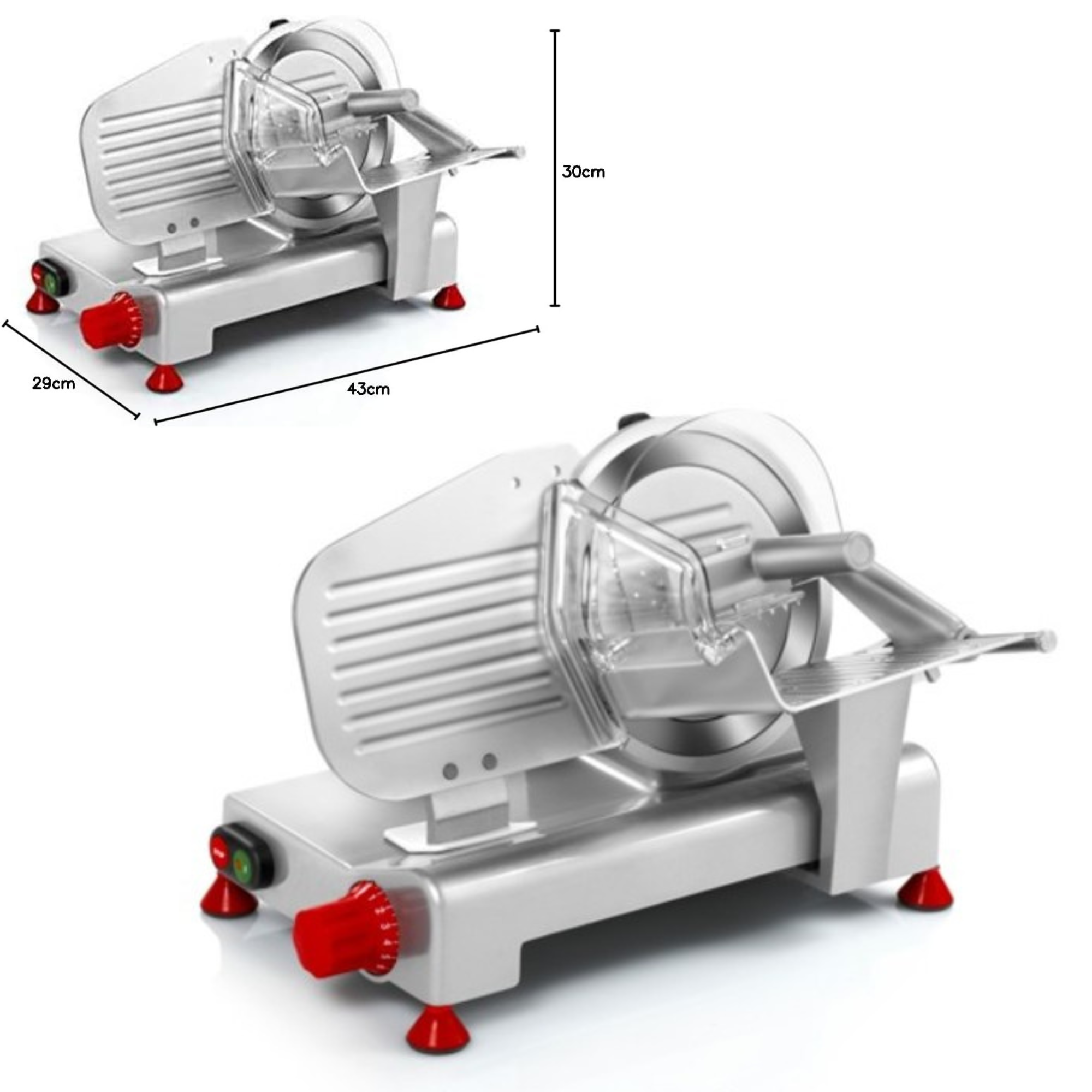 Trancheuse à trois lames 'domus-195' ø lame 195 mm