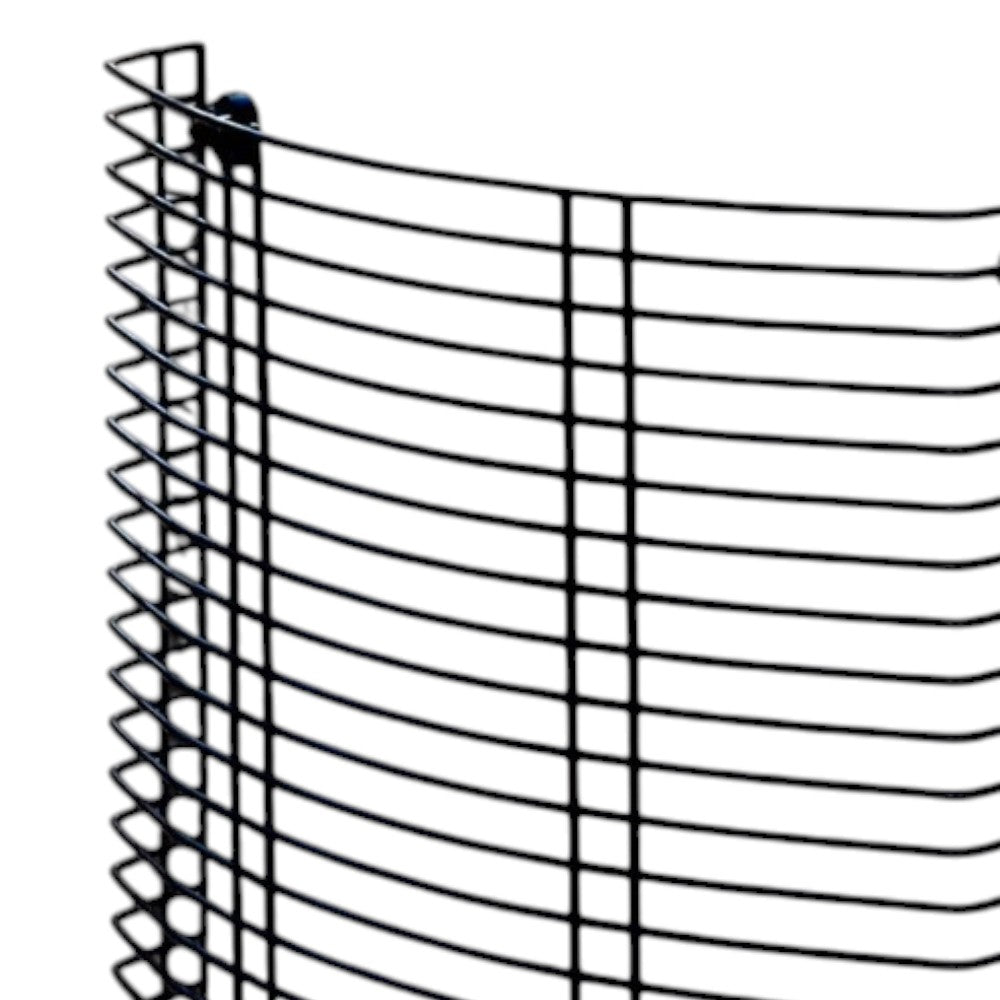 grille de protection contre les brûlures ovale 29,5x8x42,5h cm
