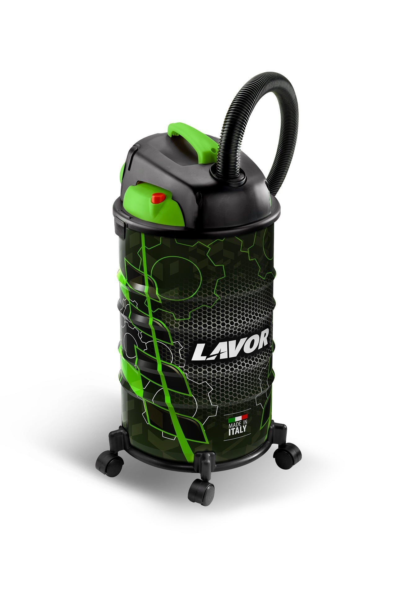 Aspirateur professionnel solide et liquide de 1200 watts avec réservoir en acier et moteur silencieux Rudy 30S Lavor