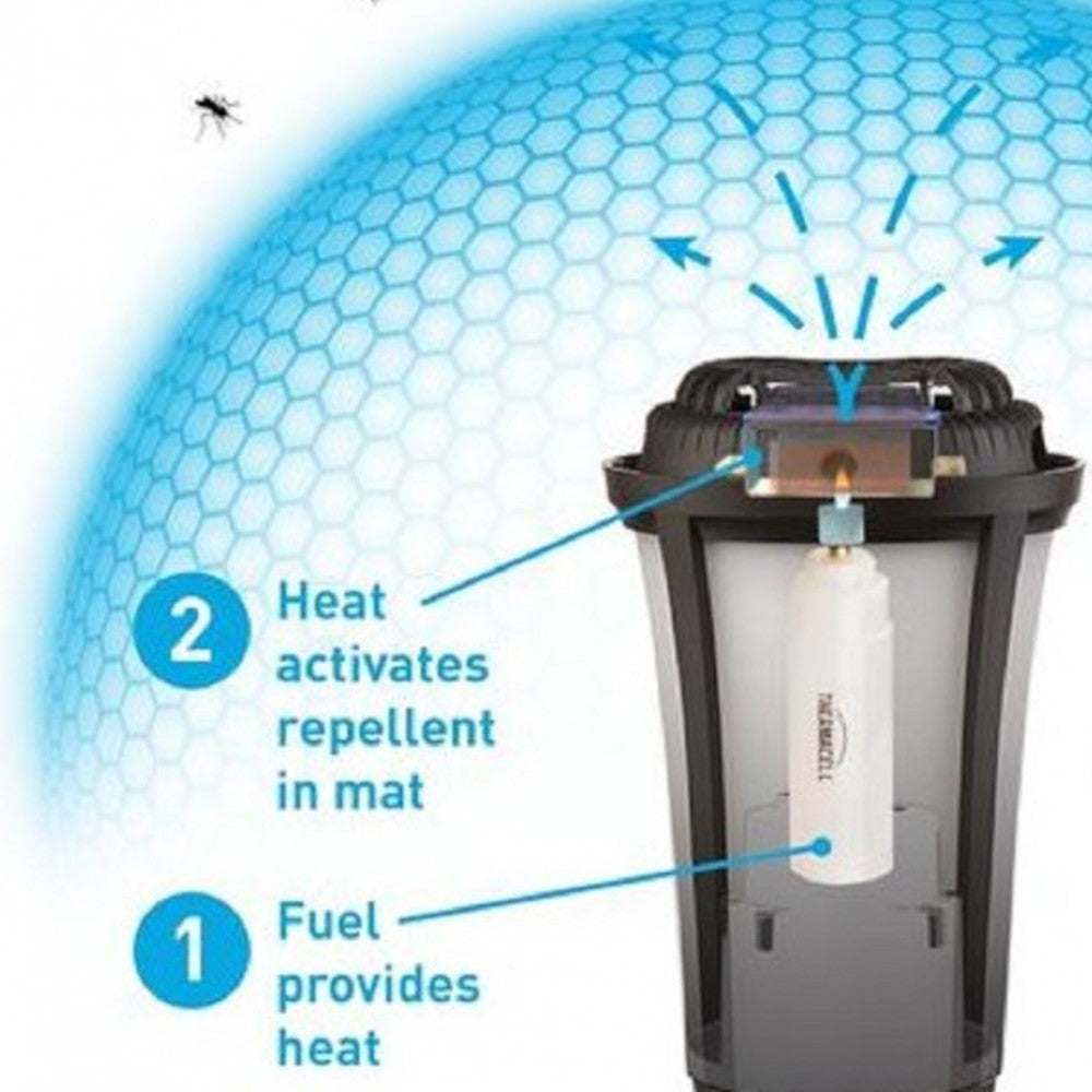 Lampe torche anti-moustique Thermacell avec perche réglable