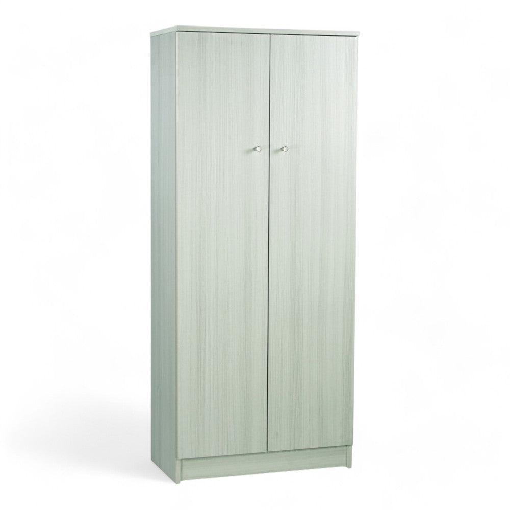 A15800Bik Armoire 2 Portes Kit Lisse Blanc